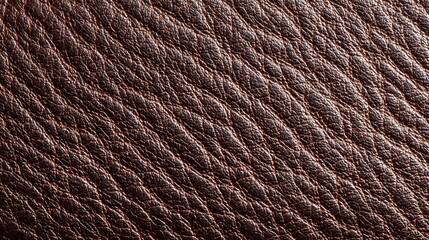 Seamless Brown Leather Texture Background in High Resolution