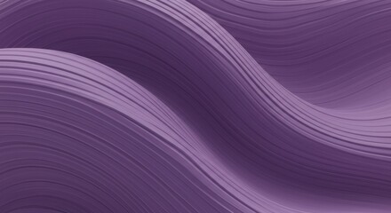 Abstract Wavy Lines Texture in Purple Background