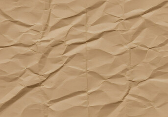 Obraz premium HighResolution Wrinkled Brown Paper Texture Background