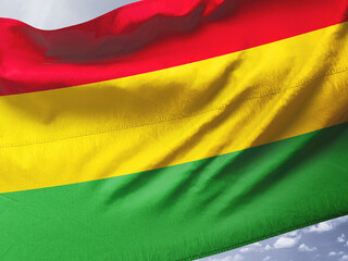Obraz premium Bolivian flag