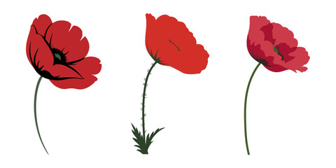 Tulip flowers vector icon set. Set of tulip silhouette icons and flower symbol. Vector illustration, Tulip Flower Vector Graphic Silhouette Pack, Tulip flower silhouette, white background.