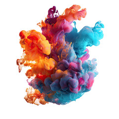 Fototapeta premium Abstract ink explosion (14)