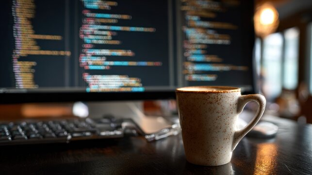 Coding session, coffee break