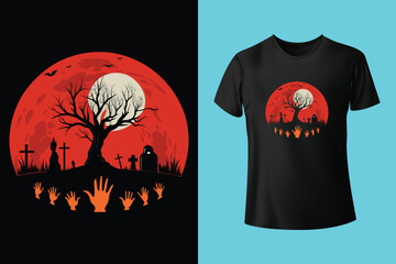 Halloween t-shirt Design. I teach the cutest pumpkins in the patch. creative halloween t shirt Design. Pumpkin shirt Vector Graphics Professional halloween T-shirt template,