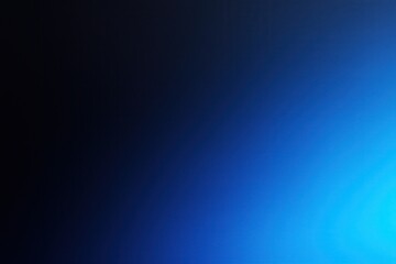 Dynamic gradient transition from deep black to vibrant electric blue creating modern abstract background