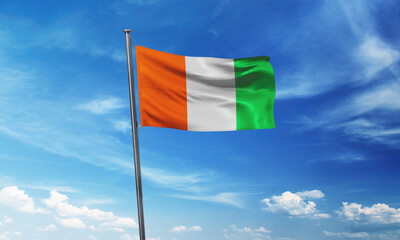 Ivory Coast flag picture