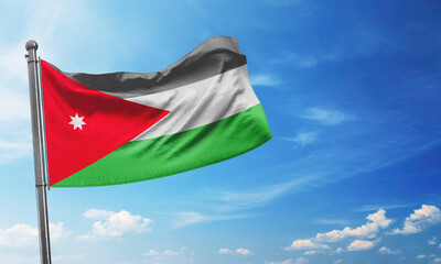 Jordan flag waving image