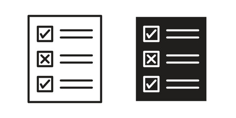 Quota icon set. minimal logotype web element pack.