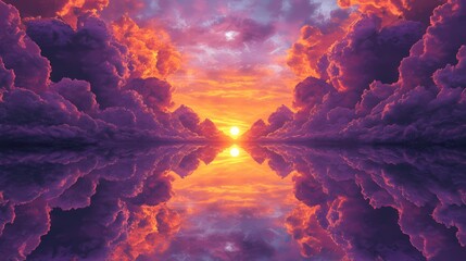 High-resolution motivational poster template with a powerful phrase