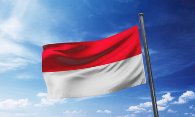 National flag of Indonesia