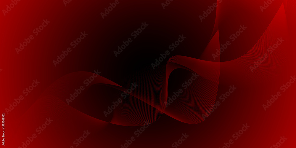 Poster abstract wavy lines digital frequency track equalizer background. curved wave smooth stripe seamless