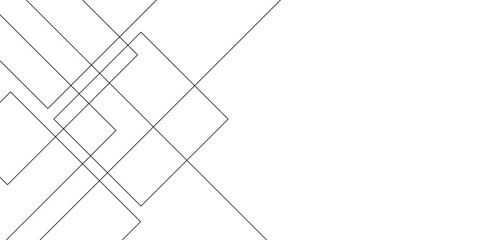 Abstract industrial Design random lines black on white background.Geometric seamless minimalist pattern with straight lines design.luxury black geometric random chaotic lines.squares and triangle line