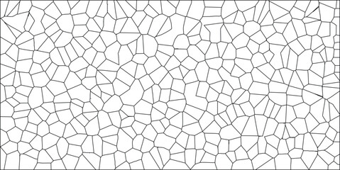 Abstract cellular pattern repeating graphic design element for background texture decoration or presentation visuals