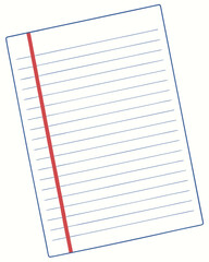Printable lined paper template with clean horizontal lines, ideal for note-taking, journaling, handwriting practice, and school or office use.