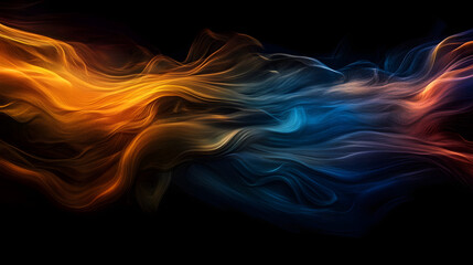 An immersive digital piece with abstract, flowing liquid textures, symbolizing the constant change and adaptation in the digital world.