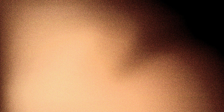 Black dark brown copper sepia red orange gold yellow beige wavy abstract background. Color gradient ombre. Rough grain grainy noise. Geometric. Wave curve line. Bright shimmer light