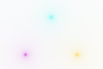 Soft multicolor fog with glowing orbs and dreamy haze on isolated transparent PNG background. For compositing and atmospheric design