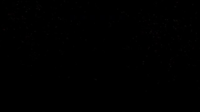 Bright Light Burst with Flying Sparks &ndash; Intense 4K Explosion Animation on Transparent Background for VFX and Intros