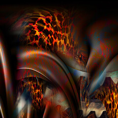 abstract fractal background