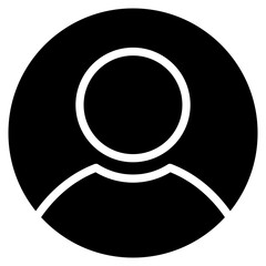 User Profile  Icon Element For Design