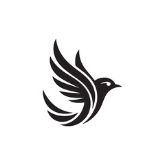 Obraz premium Unique bird logo Modern and minimalist vector and abstract logo