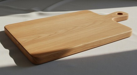 Artisan Maple Wood Cutting Board:  Handcrafted Kitchen Accessory