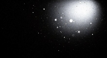 Nightfall's Enchanting Snowfall: A Captivating Dance of Winter's Delicate Crystals