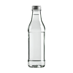 Clear plastic bottle with cap