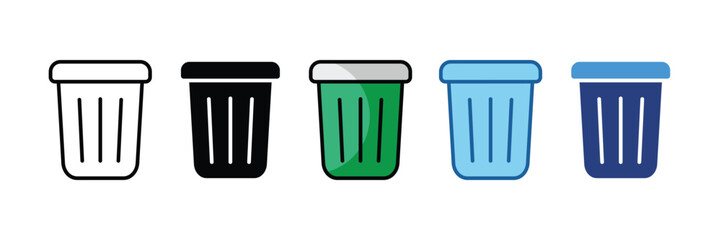 Trash  Icon Element For Design