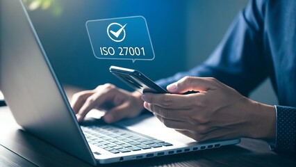Secure digital verification process using mobile and laptop for online transactions and data protection
