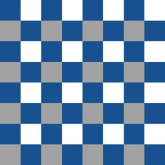 Fototapeta premium plaid pattern tartan navy glue gray white square 