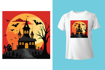 Halloween spooky design, Halloween Tshirt Pumpkin Patch Cutie, Scary Halloween T-shirt design EPS file, t-shirt design template