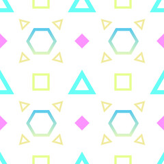 Retro style 80s-90s. The minimalist pattern geometric design is perfect for 80s themed projects, pop art visuals, vaporwave aesthetics, wallpapers, posters, and editorial design.