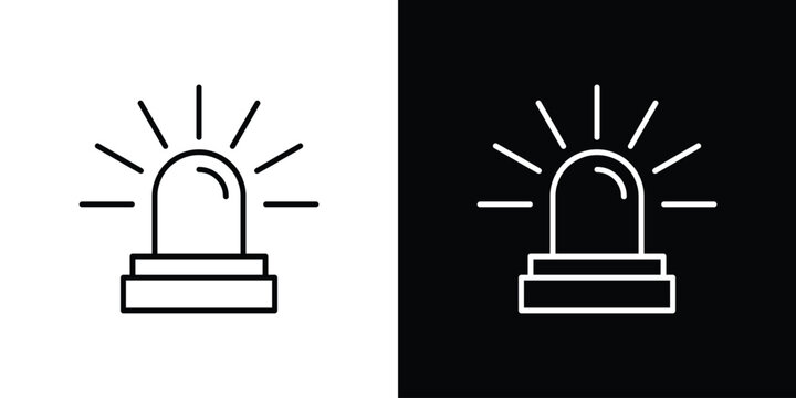 LED icons. linear trend modern icons set