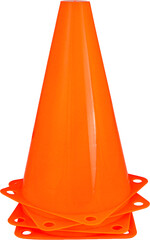 250719.Stack of Four  Orange Training Cones.png