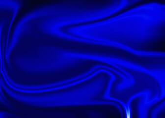  Glossy Teal Abstract Liquid Wave Pattern