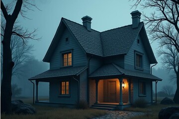house in the woods