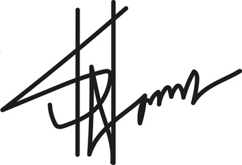 Signature. Signature png
