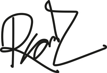 Signature. Signature png