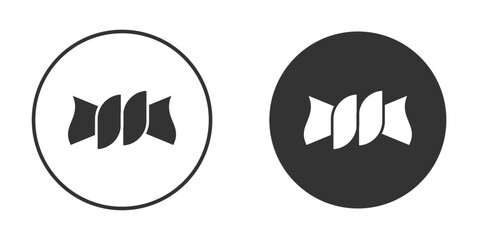 Squeeze icon clipart element. stroke art design graphics