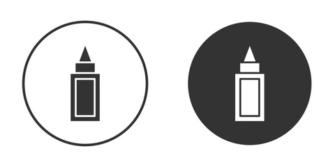 Fototapeta premium Glue icon clipart element. stroke art design graphics