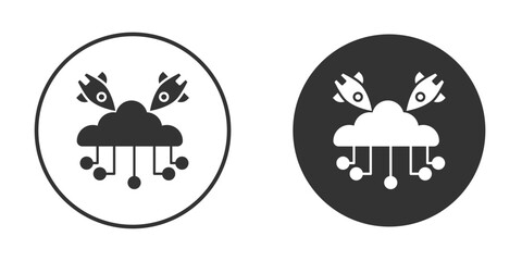 DOS icon clipart element. stroke art design graphics