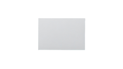 A simple rectangular note on white background
