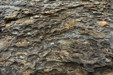 Abstract natural gneiss rock background. Rock texture. 
