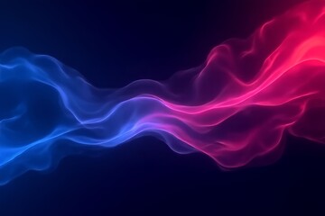 Fototapeta premium Abstract gradient wave background. Flowing abstract digital artwork. Modern, minimalist background or wallpaper