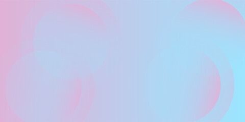 abstract background .blue and pink gradation. circle effect style. modern minimalist.