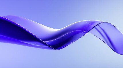 Abstract blue and purple liquid wavy shapes futuristic banner