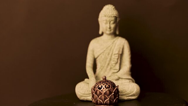 video of buddha statue