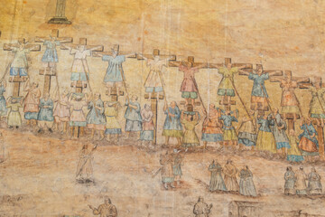 arte mural monasterio cuernavaca © Raul