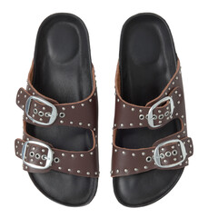 Stylish pair of black leather dress shoes for men, showcasing elegance and fashion